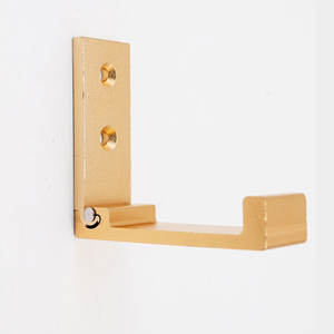 ที่แขวนเสื้อผ้าติดผนังแบบถอดได้ ดีไซน์ทันสมัย ผลิตจากโลหะผสมสังกะสี พร้อมรางเลื่อนเดี่ยว รุ่น GQK - Product Image 5