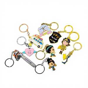 Personalized Custom Metal Keyrings Make Your Company logo Die Cast Metal Key Chains Keychain Maker