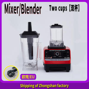 Licuadora Mezcladora Eléctrica 2 en 1 de Alta Resistencia para Cocina Comercial y Doméstica, Exprimidor de Frutas Frescas, SC-1589 Silvercrest - Product Image 2