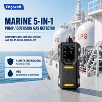 Detektor Gas Portabel Multi CO2 H2S Oksigen LPG Detektor Kebocoran Gas Alarm Gas CO dengan Sertifikat ATEX CCS