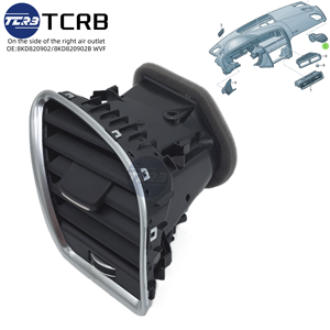 8KD 820 902 yüksek kaliteli otomobil parçaları hava firar ön sağ pano klima çıkışı için Audi A4L B8 2009-2016 8KD820902 - Product Image 2