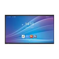 Écran tactile LCD intelligent Android 55, 75, 110 pouces avec OPS intégré pour conférence, kiosque LCD tout-en-un pour réunions