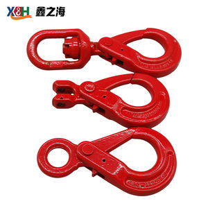 וו מסתובב מפלדה מסגסוגת כבדה 2 טון, קיבולת עומס 11,000 ליברות, תקן G80, תפס בטיחות למנוף, עין הרמה OEM לכרייה - Product Image 2