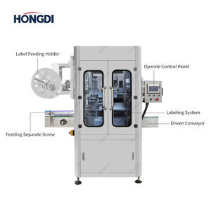 Etiquetadora Automática Eléctrica Duradera con PLC para Línea de Producción de Botellas de Papel, Alta Productividad, Bolsas, Cartones, Empaquetado - Product Image 3