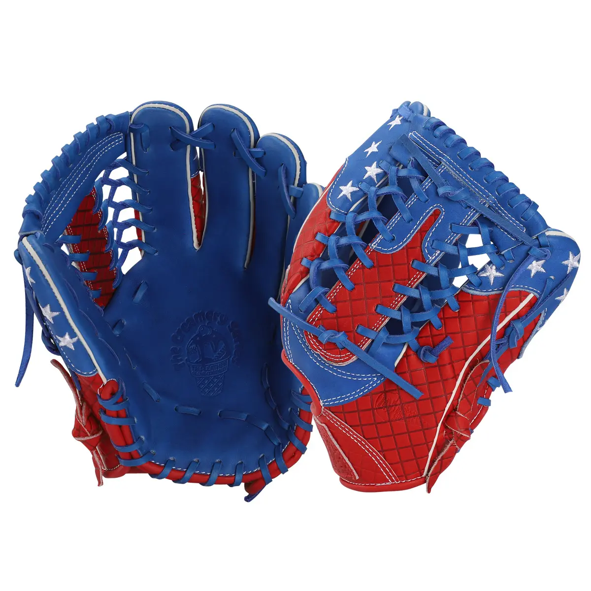 11.5 Zoll 11.75 Zoll A2000 Schlangenleder Eiscreme Leder individuelles Logo Auswurf Baseballhandschuh Softballhandschuh