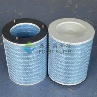 Sistem Filter Debu Industri untuk Pemotongan Plasma, Pemotongan Laser, Pengelasan, Filter Debu Asap 324*660mm, Filter Cartridge Studs