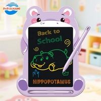 Tablette d'écriture LCD de style dessin animé mignon, tablette de dessin couleur, jouet éducatif pour l'apprentissage, mini jouet au design mignon pour enfants, idéal pour un anniversaire