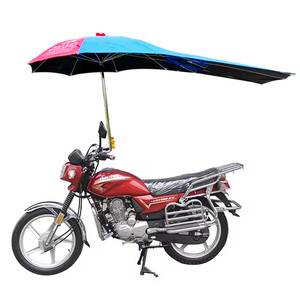 2m phổ màu đen keo xe máy ô cho xe tay ga xe đạp điện mưa lá chắn mặt trời bao gồm ô đứng xử lý - Product Image 1