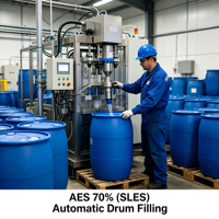 Produits chimiques pour la fabrication de savon liquide SLES N70, matière première détergente, Sodium Lauryl Éther Sulfate TEXAPON N70 PRIX