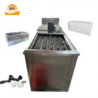 Dispositif de fabrication de glace professionnel automatique Machine de production de barres de glace Machine de blocage de glace de barre industrielle