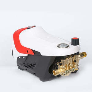 Nettoyeur haute pression électrique portable en Chine Machine de lavage de voiture automatique à jet d'eau à haute pression avec brosse automatique État neuf - Product Image 1
