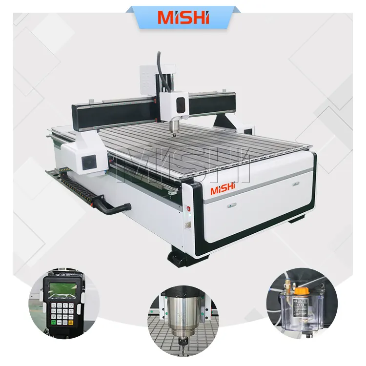 Mishi 4x8 ft 1325 CNC Router máy cho Acrylic chế biến gỗ khắc gỗ CNC Router giá máy ở Ý