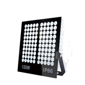 ไฟสปอตไลท์ LED กำลังสูง 100 วัตต์ มาตรฐาน IP66 สำหรับสนามกีฬากลางแจ้ง โคมไฟส่องสว่างแบบฟลัดไลท์ สำหรับสนามฟุตบอลและอุโมงค์ - Product Image 1