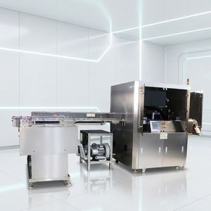 Máquina de Marcado Láser UV de Alimentación Automática Bmg para Tapas de Botellas de Leche, Alta Velocidad 400 Piezas/min, Sistema de Rechazo por Inspección Visual - Product Image 3