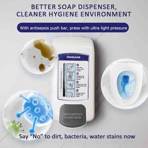 Dispensador de Jabón Manual para Montar en la Pared, de ABS Resistente, Personalizado, Comercial, para Desinfectante de Manos, 450 ml - Product Image 3
