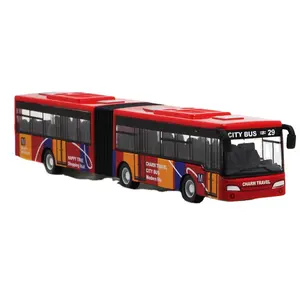 סולם הסיטונאי 1:64 מיני אוטובוס למשוך חזרה מכונית דגם צעצוע רכב מתכת לילדים