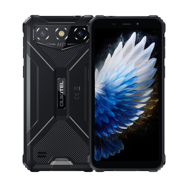 New OUKITEL G3 Rugged Phone 6" HD 6300mAh IP68 Waterproof 16(4+12)GB 256GB Global Version Factory Direct Rugged Cell Phone