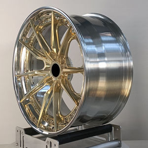 Llanta forjada en oro para mercedes-benz Maybatch G63 G55 G550 G350 G900 W463 Range Rover Rolls <span class=keywords><strong>Royce</strong></span> 2 piezas ruedas de coche de carreras de lujo - Product Image 2