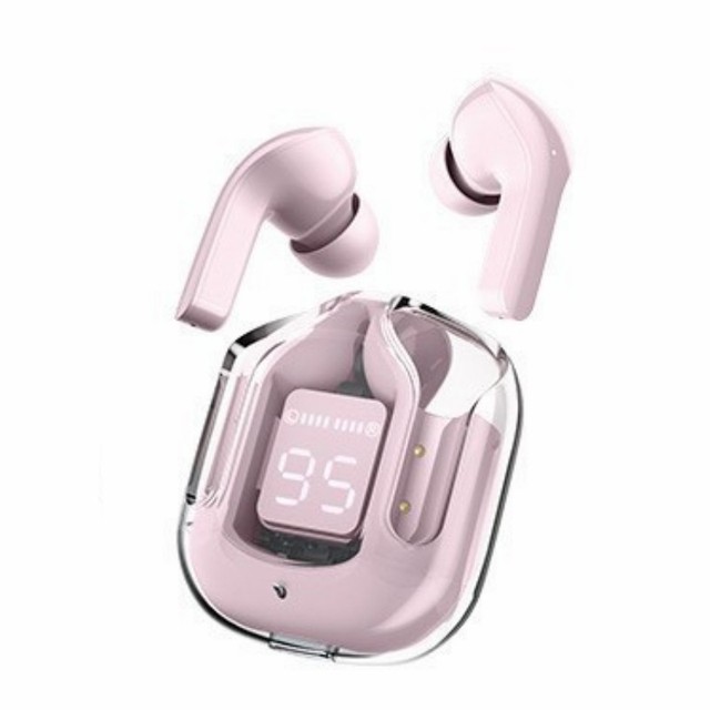 Transparent Crystal case Wireless Tws T6 Air31 air 31 T8 in Ear Gaming Noise Cancelling Earbuds Earphone Headphones Transparent