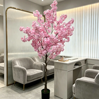 Hochwertige Künstliche Hochzeitsblumenarrangements Künstliche Kirschblüten Bäume für Innenräume Florale Dekorationen für Bars und Räume