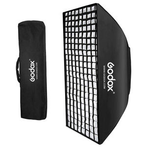 GODOX <span class=keywords><strong>Softbox</strong></span> 60*90cm Rechteckige <span class=keywords><strong>Softbox</strong></span> Honeycomb <span class=keywords><strong>Grid</strong></span> <span class=keywords><strong>Softbox</strong></span> mit Bowens für Portrait Studio Flash Speed lite Unit Portrait - Product Image 1