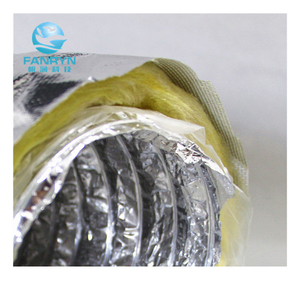 HVAC duct foil back <span class=keywords><strong>flexible</strong></span> 600mm's isolation airborne - Product Image 5