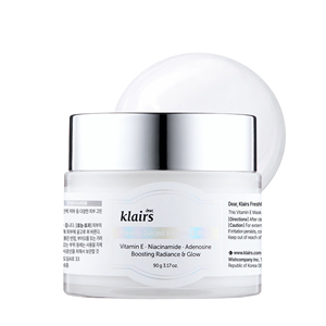 [Dear, Klairs] Mascarilla de Noche con Vitamina E Recién Exprimida 90g con Textura de Espuma Viscoelástica para Iluminar y Reafirmar el Cuidado Nocturno - Product Image 1