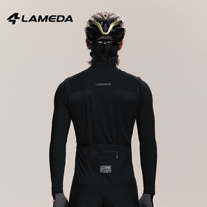 Gilet Termico Invernale LAMEDA per Ciclismo, Antivento, Foderato in Pile, Leggero, Design Riflettente per Ciclismo in Climi Freddi - Product Image 3
