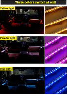 Lampe d'ambiance Jiaji pour Land Cruiser 16+ LC200, bande lumineuse décorative intérieure de voiture LED 12V