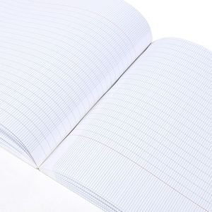 Bloc de Notas Personalizado con Hojas Desprendibles, Perforadas, con Regla Francesa, 80 Páginas, Papel Blanco A4, Bloc de Escritura Legal - Product Image 3