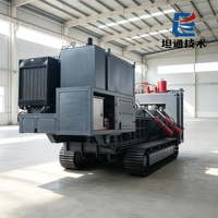 Cisaille hydraulique mobile sur chenilles TATON pour découpe sur site, coupeuse de ferraille en aluminium sur roues, haute productivité pour déchets extérieurs