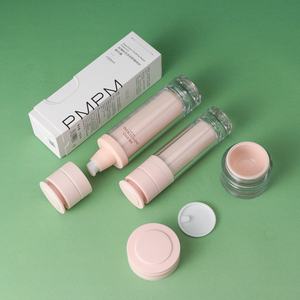 Bravo Packaging – Ensemble complet de flacons et pots cosmétiques minimalistes sans air en PETG de qualité alimentaire (120 ml, 100 ml, 50 ml, 30 ml, 50 g, 30 g) – OEM ODM - Product Image 2