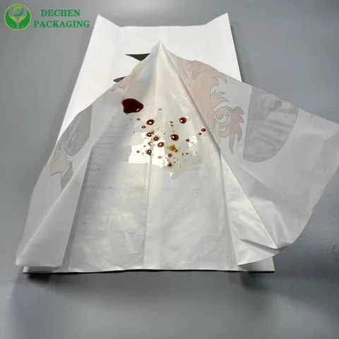 Chicken Bag Craft Paper Bag For Food Custom Food Bag Logo