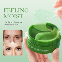 Patchs Hydrogel Multi-Peptides au Collagène Hydratants Anti-Rides Raffermissants Contre les Cernes Traitement Tout-en-un pour les Yeux