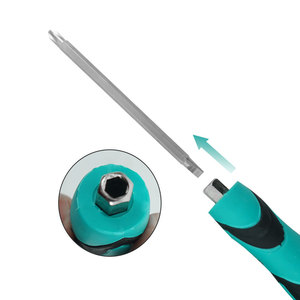 <span class=keywords><strong>Tournevis</strong></span> à tête magnétique à fente Phillips de qualité industrielle, multi-<span class=keywords><strong>tournevis</strong></span>, outils à main OEM chromés, personnalisables, vente en gros - Product Image 3