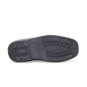 Zapatos de cuero negros para niños, calzado escolar cómodo, barato, venta al por mayor - Product Image 6