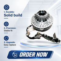 Vente Chaude Ensemble de Refroidissement Moteur, Ventilateur de Refroidissement de Radiateur 612600061909 Ventilateur à Embrayage Électromagnétique pour Camions Benne Weichai WP10 WP12