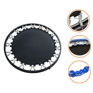 Funjump <span class=keywords><strong>Mini</strong></span> người lớn trẻ em trong nhà tập thể dục 38 inch nhỏ nhảy gấp tập thể dục <span class=keywords><strong>Trampoline</strong></span> - Product Image 2