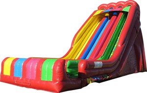 Giá rẻ Inflatable trượt trượt ba trượt nước Inflatable trượt nước với hồ bơi - Product Image 2