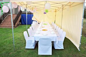 Vendita tenda francese ombrello festivo cina 10x20 baldacchino moderno marocchino <span class=keywords><strong>quechua</strong></span> festa in alluminio per evento di nozze 20x40 - Product Image 6