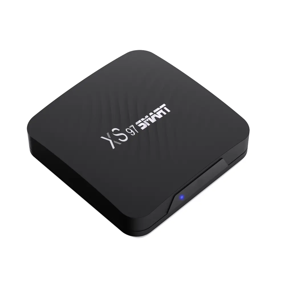 OEM bán buôn xs97 thông minh DDR4 4GB IPTV STB 32GB Ram TV Dongle Amlogic s905y4 kép Wi-Fi 4k IPTV Android 11 TV Box