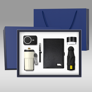 Juego de regalo para cuaderno con bolígrafo y botella, cuaderno, regalo de negocios, Taza Termo, cuaderno de lujo, juego de regalo - Product Image 4