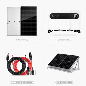 Sistema de Energía Solar Comercial Completo de 30kw 50kw 100kw, Monocristalino, Conectado a la Red - Product Image 2