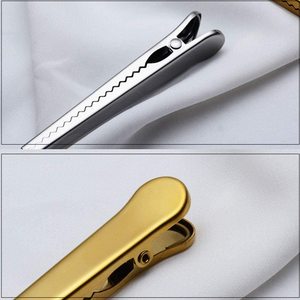Cuchara Medidora de Café 2 en <span class=keywords><strong>1</strong></span> de Acero Inoxidable de <span class=keywords><strong>1</strong></span> Cucharadita con Clip Sellador de Bolsas para Café Molido Multiusos en la Cocina - Product Image 4