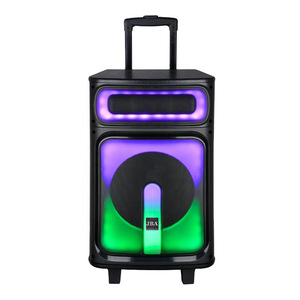 Portable Bluetooth <b>Speaker</b> With Microphone RGB Light 3060W Output Power Rechargeable Battery For Karaoke Outdoor Use - Product Image 4