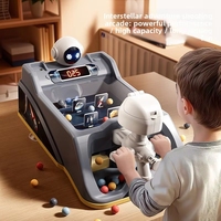 Machine de flipper électronique, jeu de tir spatial avec tableau de scores LED, mini-arcade rechargeable, jouet pour enfants, entraînement de la coordination œil-main