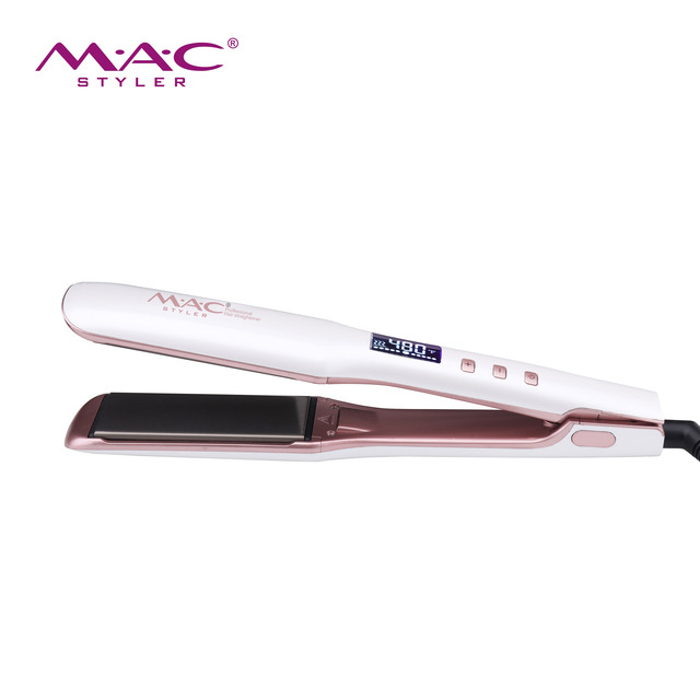 The Most Popular New pink Hair Straightener High Quality Wide Plate Straightener Mini Hair Iron