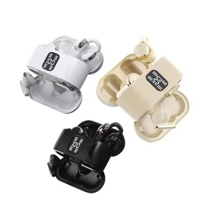 Casque intra-auriculaire deux-en-un <span class=keywords><strong>Q16</strong></span> pour couple, haute qualité sonore, affichage numérique LED, sans fil 5.3, étanche IPX5 - Product Image 3