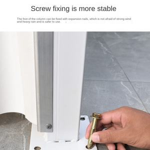 Tonnelle métallique personnalisée pour extérieur, style moderne et épuré, grande taille, pour expositions et événements commerciaux, avec poteaux épaissis et forme de <span class=keywords><strong>spire</strong></span> - Product Image 2