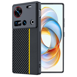 Pour Nubia Z70 Ultra coque de téléphone <span class=keywords><strong>fibre</strong></span> de luxe Protection Anti-chute antichoc téléphone couverture arrière pour Nubia Z70U - Product Image 5